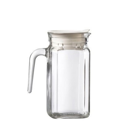 Amici Home Italian Igloo Quadra Glass Pitcher, 17oz