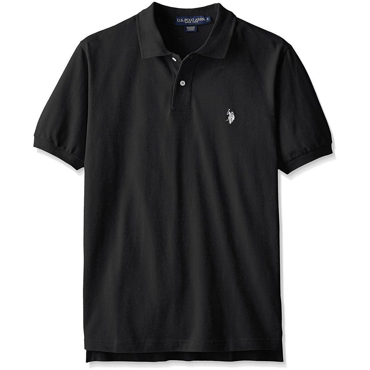 U.S. Polo Assn. Men's Classic Polo Shirt, Two-Button Closure Pique Polo Shirt, Summer Fashion Golf Shirt - thumbnail 8