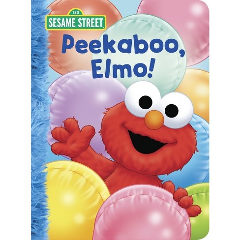 Elmo plays cheap peek a boo