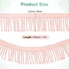 Unique Bargains Polyester Boho Durable Multipurpose Curtain Fringe Trim 2.4 Inch 1 Pc - 3 of 4
