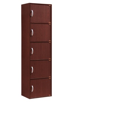 Storage Cabinet Mahogany - Hodedah Import