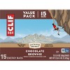CLIF Bar Chocolate Brownie Granola Protein Bar Made with Organic Oats - 10g Protein - 36oz/15pk - 2 of 4