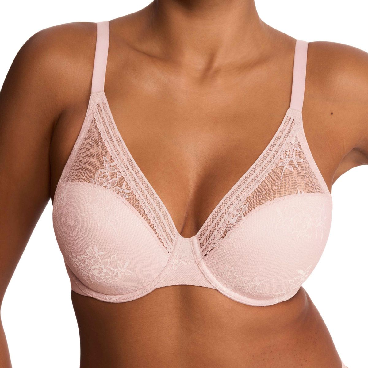 Natori Women's Love Lace Full Coverage Plunge T-Shirt Bra 731351 - thumbnail 6