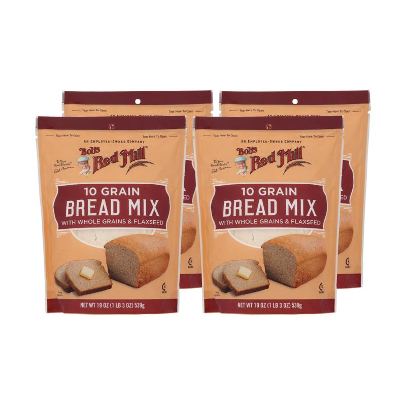 Bob's Red Mill 10 Grain Bread Mix - Case of 4/19 oz, 1 of 7