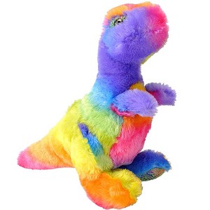 Wild Republic Rainbowkins T-Rex Stuffed Animal, 12 Inches - 1 of 1