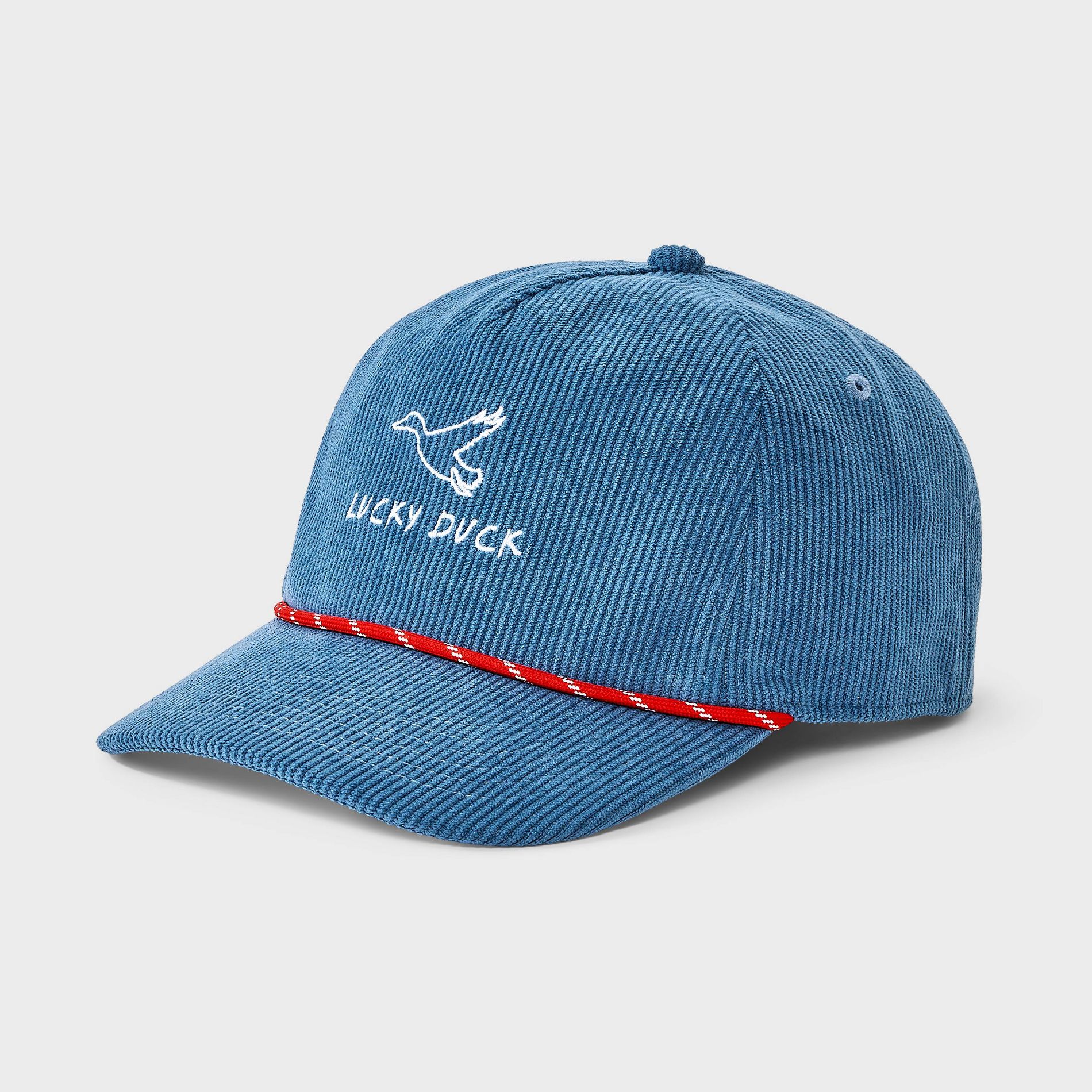 Men's Lucky Duck Embroidered Baseball Hat - Goodfellow & Co™ - Blue