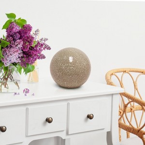 Creekwood Home 8" Crystal Mosaic Patchwork Dome Table Lamp - 1 of 4