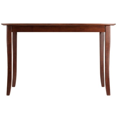 Scandinavian Mid-Century Modern Solid Wood Dining Table in Walnut