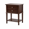 Gulches Nightstand with Roller Drawer Glides, Laminated Finish Options & EZ Assembly, High-Quality Wood Construction - 2 of 4