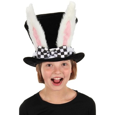 white rabbit top hat