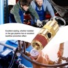 Unique Bargains Brass Automatic Safety Control Threaded Air Compressor Pressure Release Valve 4 Pcs - 4 of 4