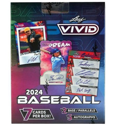 2024 Leaf Vivid Baseball Hobby Box