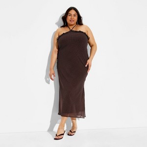ruffle empire waist dress Women Ruffle Maxi Empire Waist Dress