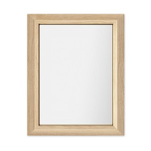 Apmir High-Strength Tempered Glass and Aluminum Alloy Framed French Cleat Mounted Wall Decor Mirror in matte black with 5-Year Warranty - 1 of 4