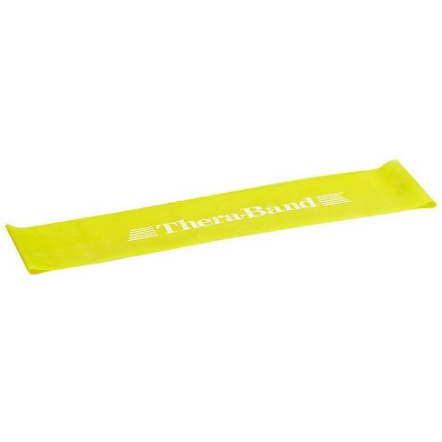 THERABAND Resistance Band Loop, 18 IN, Yellow, Thin Thickness, 3 LBS Resistance, Beginner, Physical Therapy - image 1 of 4