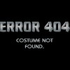 Men's Design By Humans Error 404 Costume not found, Halloween Design By InfaredDesigns T-Shirt - 2 of 4