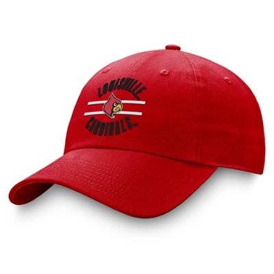 NCAA Louisville Cardinals Captain Unstructured Washed Cotton Hat