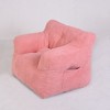 Vynxaria Bean Bag Seats - Pink Tufted Sofa Chair for Living Room & Bedroom - 2 of 4