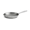 Tramontina Brava Frying Pan Stainless Steel Triple Bottom With Handle 24 Cm  2.1 L 62415240