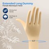 SereneLife Mannequin Jewelry Hand Display - Elegant and Durable Jewelry Stand for Rings, Bracelets, and Watches, - 3 of 4