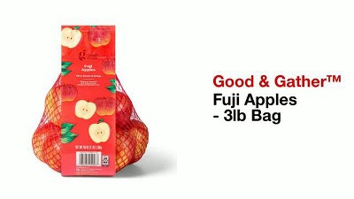 Fuji Apples Bag, 3 lb - Gerbes Super Markets