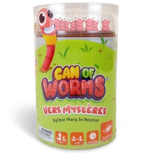 Foxmind Games: Can of Worms - Toy Learning Math Game That Spins, 2-6 Players - 1 of 4