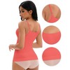 INSPIRE CHIC Women's Adjustable Straps Cami Tummy Control Slimming No Trace Shapewear Camisoles - 3 of 4