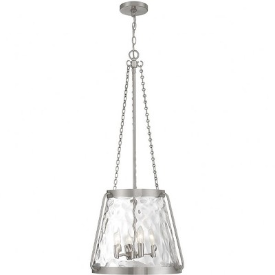 Savoy House Crawford 4 - Light Pendant in  Satin Nickel