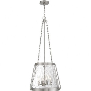 Savoy House Crawford 4 - Light Pendant in  Satin Nickel - 1 of 3