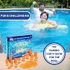 Aqua Pool Bingo Diving Game for Adults & Kids - Dive for & Call 75 Sinking Numbers, Fill Your Card To Win - Summer Swimming Party Fun - 2 of 4