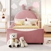 NicBex Twin Size Upholstered Daybed with Rabbit Ear Shaped Headboard for Bedroom,Living Room,Apartment - 2 of 4