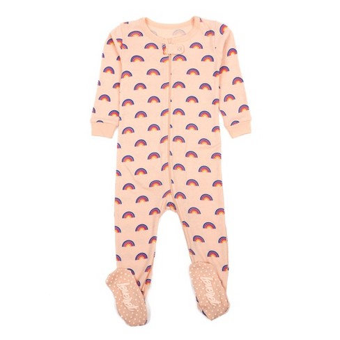 Kids Footed Rainbow Unicorn Pajamas – Leveret Clothing