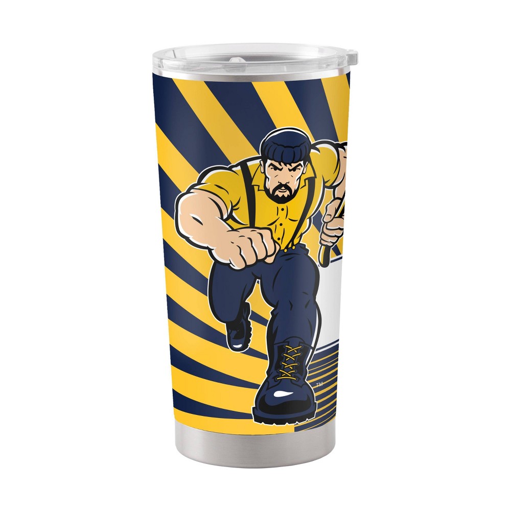 Photos - Glass NCAA Northern Arizona Lumberjacks 20oz Mascot Stainless Steel Tumbler: Portable Drinkware