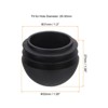 Unique Bargains Round Non-Slip Noise Reduction Non-Marking Furniture Leg Plastic Plugs - 2 of 4