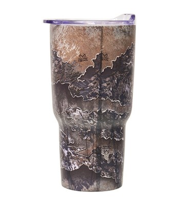 Real Tree camouflage travel mug tumbler coffee cup Realtree tall