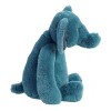 ebba Large Elephant Hugeez Adorable Baby Stuffed Animal Blue 13" - 3 of 4