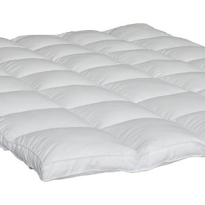 Itopfox Twin Size Down Alternative Quilted Mattress Topper, Soft and Warm Mattress Cover for All Seasons Comfort - 1 of 4