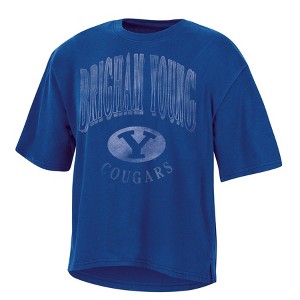 NCAA BYU Cougars Women's Fashion T-Shirt - 1 of 3