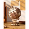 ROBOTIME 3D Puzzles Global Wonders Model, Building Kit DIY Insert Toys Desk Decor Brithday Gifts for Adult Child, Brown, 12.32"*9.06"*1.57" - 4 of 4