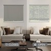 Chicology Light Filtering Vinyl Mini Blind Gray - 4 of 4