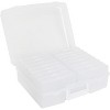 Clear 4x6 Photo Organizer with Handle, 16 Storage Cases for 1600 Photos - 4 of 4