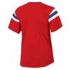 NCAA Fresno State Bulldogs Women's Short Sleeve Stripe T-Shirt - image 2 of 3