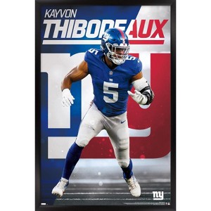 Trends International NFL New York Giants - Kayvon Thibodeaux 24 Framed Wall Poster Prints - 1 of 4