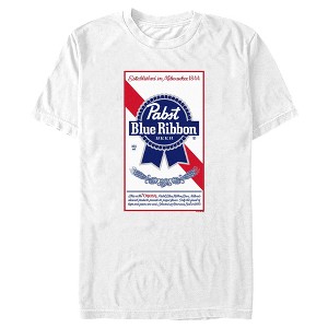 Men's Pabst Label Logo T-Shirt - 1 of 4