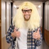 Orion Costumes Blonde Nerd Adult Costume Wig & Glasses - image 2 of 4