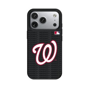 MLB National League Teams Text Backdrop MagSafe Compatible Cell Phone Case for Apple iPhone 17 Series - 1 of 4