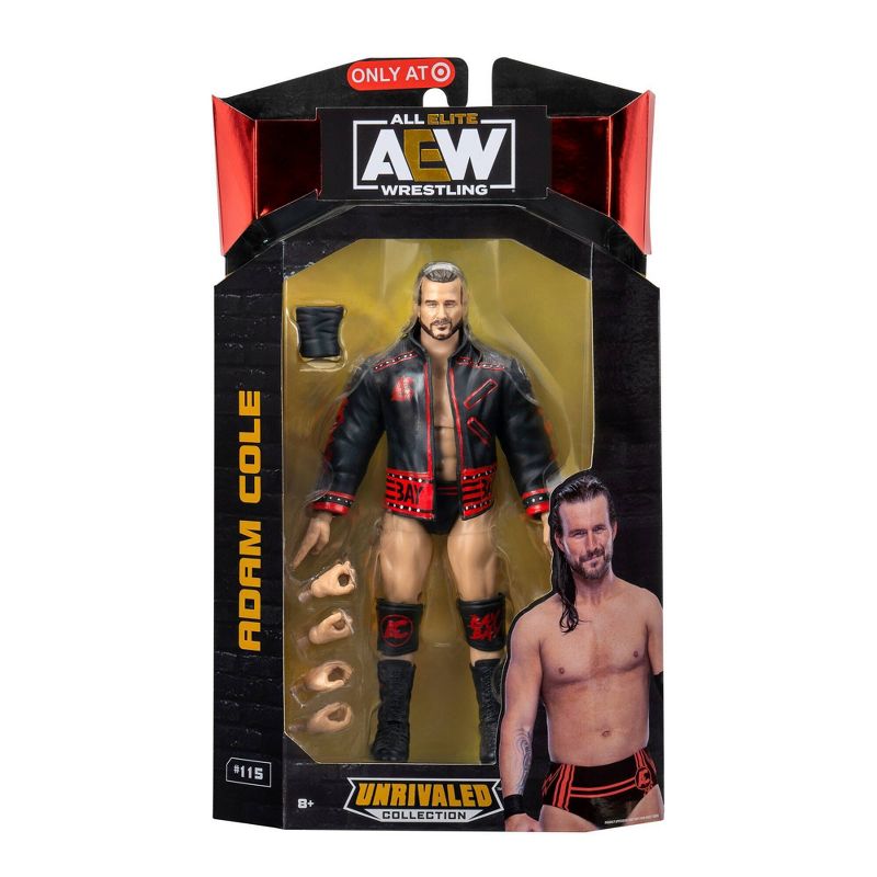 AEW Unrivaled Collection Adam Cole Action Figure (Target Exclusive), 6 of 12