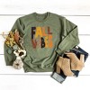 Simply Sage Market Women's Graphic Sweatshirt Fall Vibes Lightning Bolt - 2 of 2