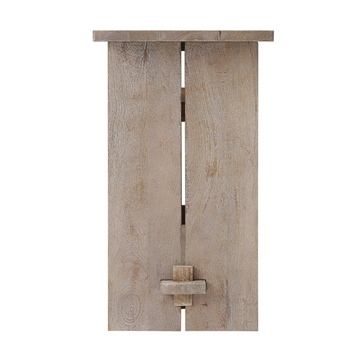 Alaterre Furniture 52" Rectangular Entryway Table with Storage - thumbnail 4