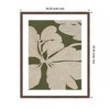 Kate and Laurel Leafy Whispers by Treechild Framed Wall Art Print, 34 x 42, Florence Medium Brown - 2 of 4